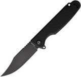 Daggerr Knives Leprechaun Linerlock Black LPMFRNBKBW by Daggerr Knives