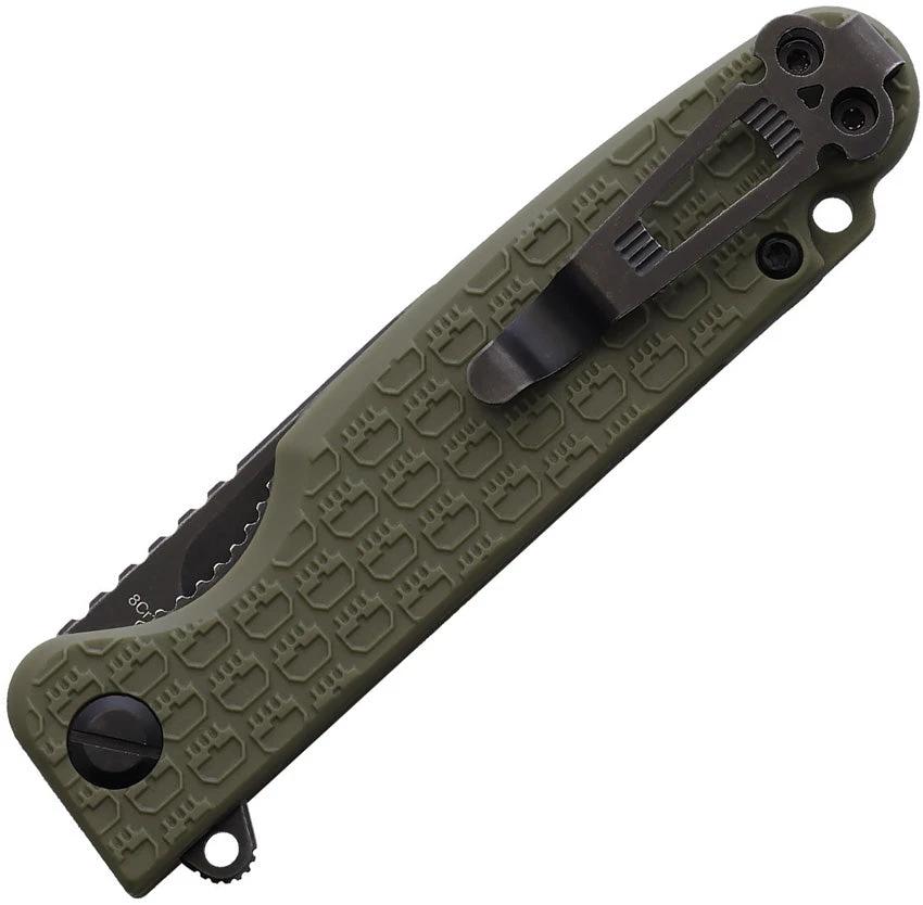 Daggerr Knives Leprechaun Linerlock OD BSW LPMFRNOLBW by Daggerr Knives