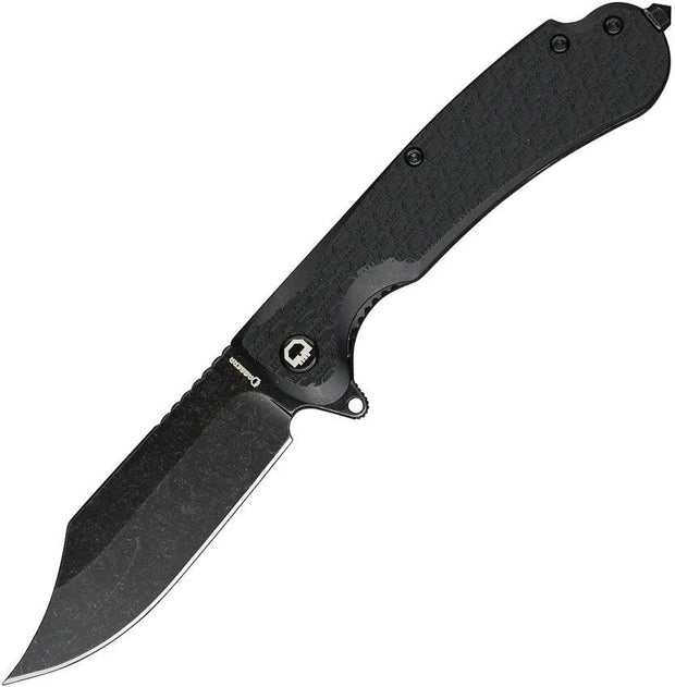 Daggerr Knives Powie Linerlock Black PWFRNBKBW by Daggerr Knives