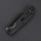 Daggerr Knives Powie Linerlock Black PWFRNBKBW by Daggerr Knives