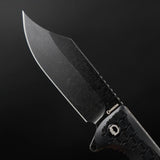Daggerr Knives Powie Linerlock Black PWFRNBKBW by Daggerr Knives