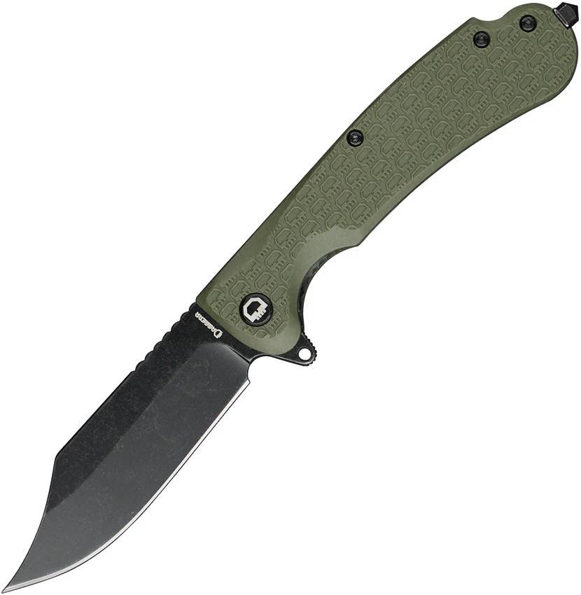 Daggerr Knives Powie Linerlock OD BSW PWFRNOLBW by Daggerr Knives