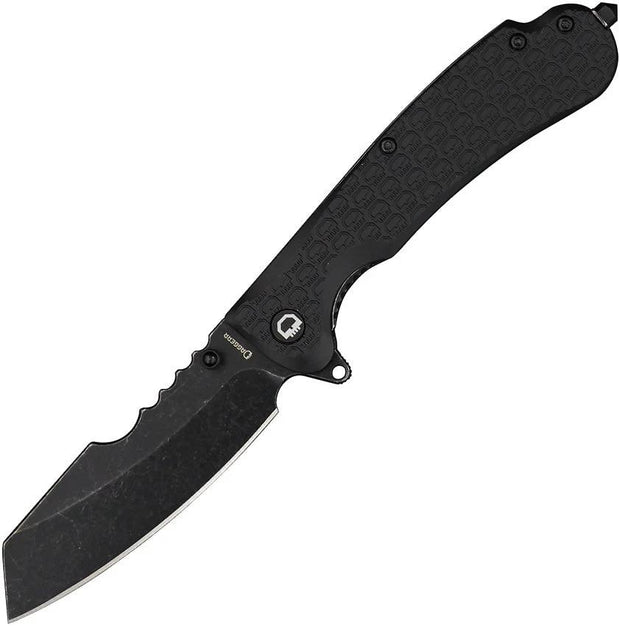 Daggerr Knives Rhino Linerlock Black RNFRNBKBW by Daggerr Knives