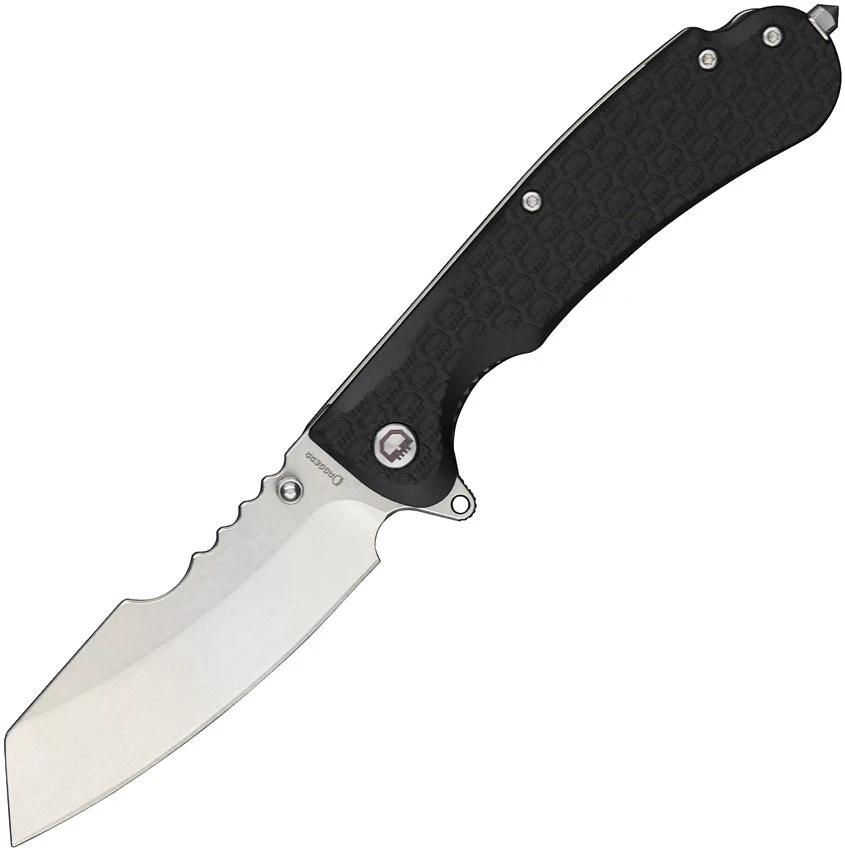 Daggerr Knives Rhino Linerlock Black RNFRNBKSW by Daggerr Knives