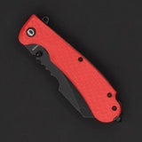 Daggerr Knives Rhino Linerlock Orange - Textured FRN Handle, 3.5in 8Cr14MoV Blade, Glass Breaker by Daggerr Knives