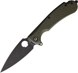 Daggerr Knives Resident Linerlock Olive RSFRNOLBW by Daggerr Knives