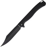 Daggerr Knives Toothpick Linerlock Black TPFRNBKBW by Daggerr Knives