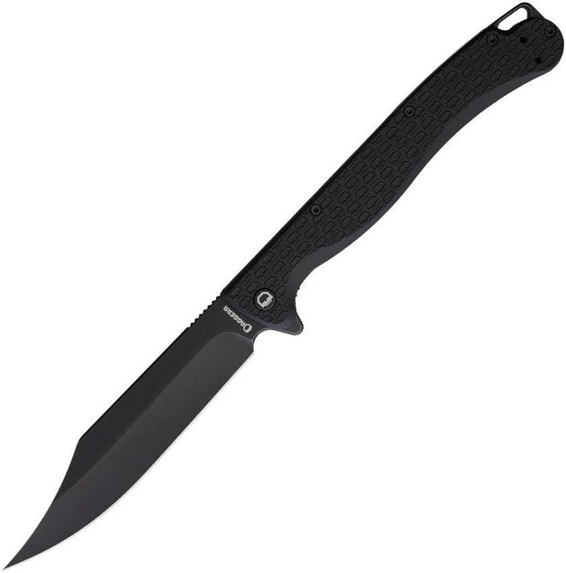 Daggerr Knives Toothpick Linerlock Black TPFRNBKBW by Daggerr Knives