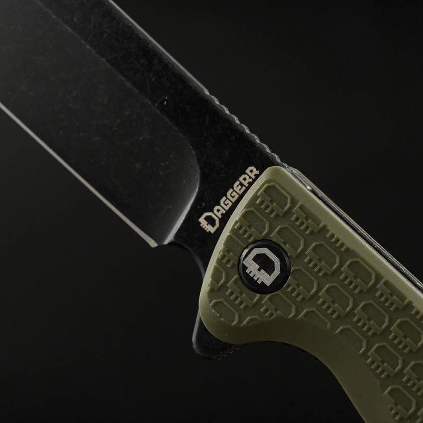 Daggerr Knives Toothpick Linerlock OD BSW TPFRNOLBW by Daggerr Knives