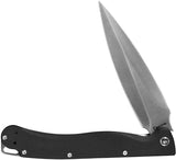 Daggerr Knives Vendetta Framelock Black VDBKST by Daggerr Knives