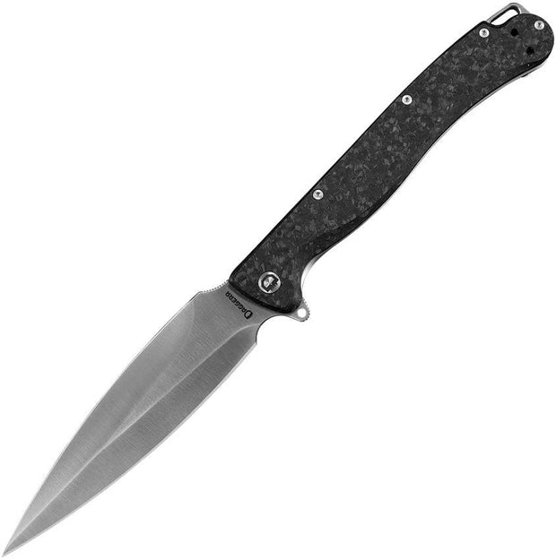 Daggerr Knives Vendetta Framelock CF VDCFST by Daggerr Knives