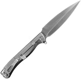 Daggerr Knives Vendetta Framelock CF VDCFST - Carbon Fiber Handle With Stainless Back And Satin VG-10 Dagger Blade by Daggerr Knives