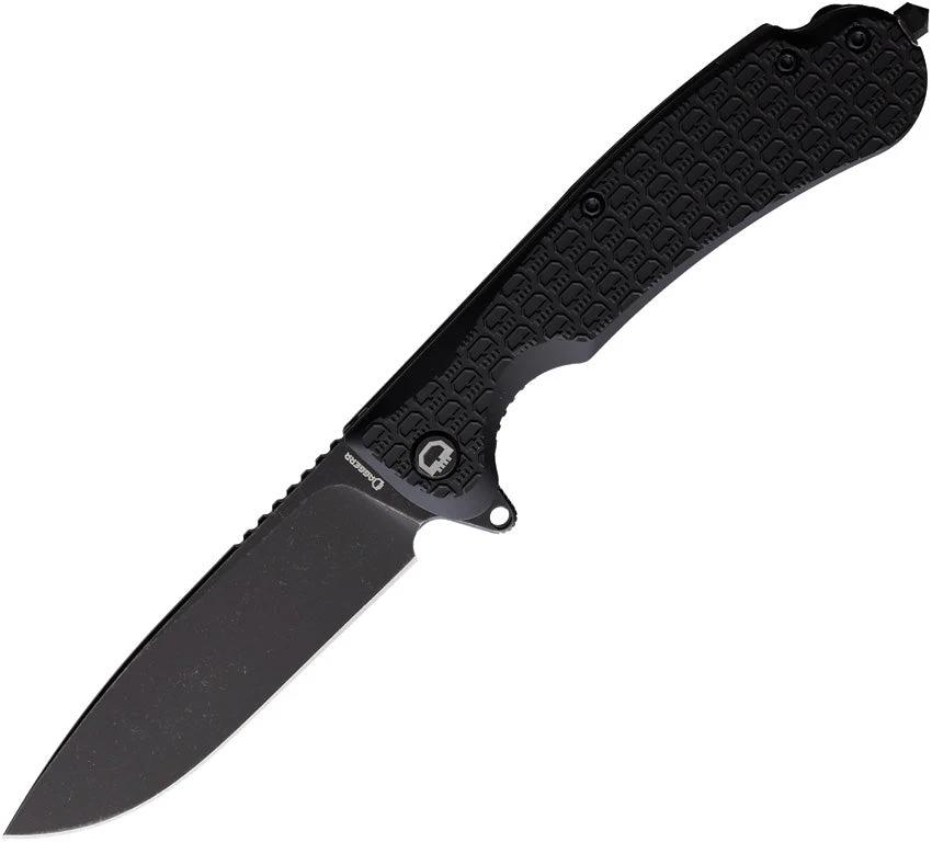 Daggerr Knives Wocket Linerlock Black WKFRNBKBW by Daggerr Knives