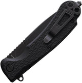 Daggerr Knives Wocket Linerlock Black WKFRNBKBW by Daggerr Knives