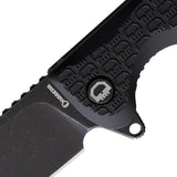 Daggerr Knives Wocket Linerlock Black WKFRNBKBW by Daggerr Knives