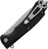 Daggerr Knives Wocket Linerlock Black WKFRNBKSW - 3.5in Stonewash 8Cr14MoV Blade FRN Handle Pocket Clip by Daggerr Knives