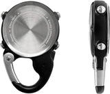 Dakota Mini DigiClip Black - High Contrast LCD 100 Ft Water Resistant Alarm Chronograph Timer Backlit Display by Dakota