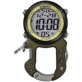 Dakota Zip Clip Digital 30990 - Moonglow Dial, 100-Foot Water Resistant, And Integrated Carabiner by Dakota