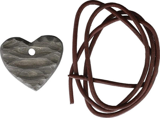 Damascus Damascus Heart Pendant DM021 WE-5-021 by Damascus