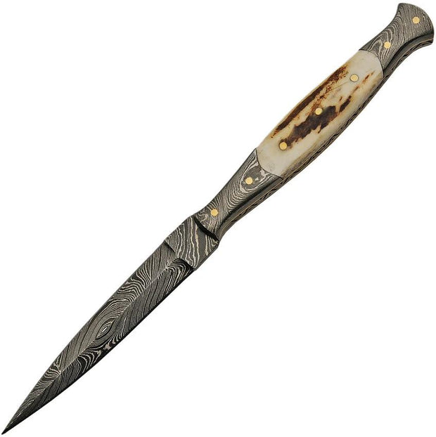 Damascus Slim Fixed Blade DM-1178 by Damascus