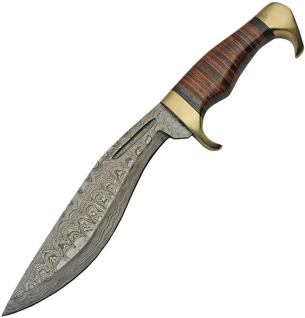 Damascus Kukri Stacked Leather DM-1232 by Damascus
