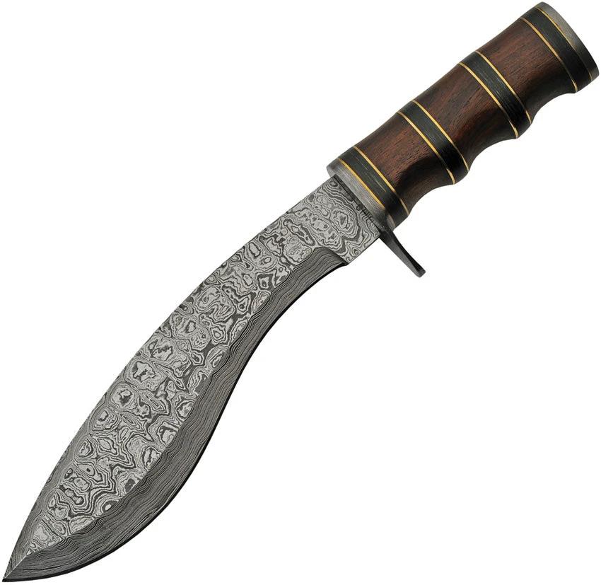 Damascus Kukri Bowie Rosewood DM-1261 by Damascus