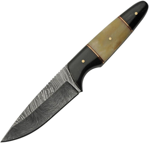 Damascus Fixed Blade Buffalo/Camel DM-1293BO by Damascus