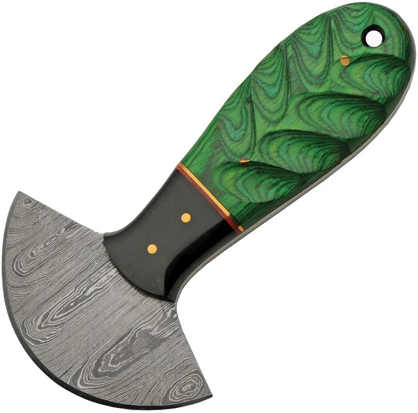 Damascus Cutter Green Colorwood DM-1298GN by Damascus