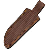 Blue Lake Ripple Hunter - Damascus Steel Blade, Full Tang With Blue Pakkawood Handle by Damascus