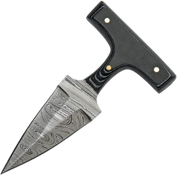 Damascus Push Dagger Micarta DM-1317BK by Damascus