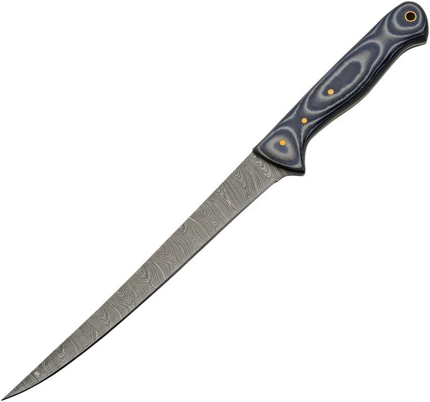 Damascus Fillet Knife DM-1319 by Damascus