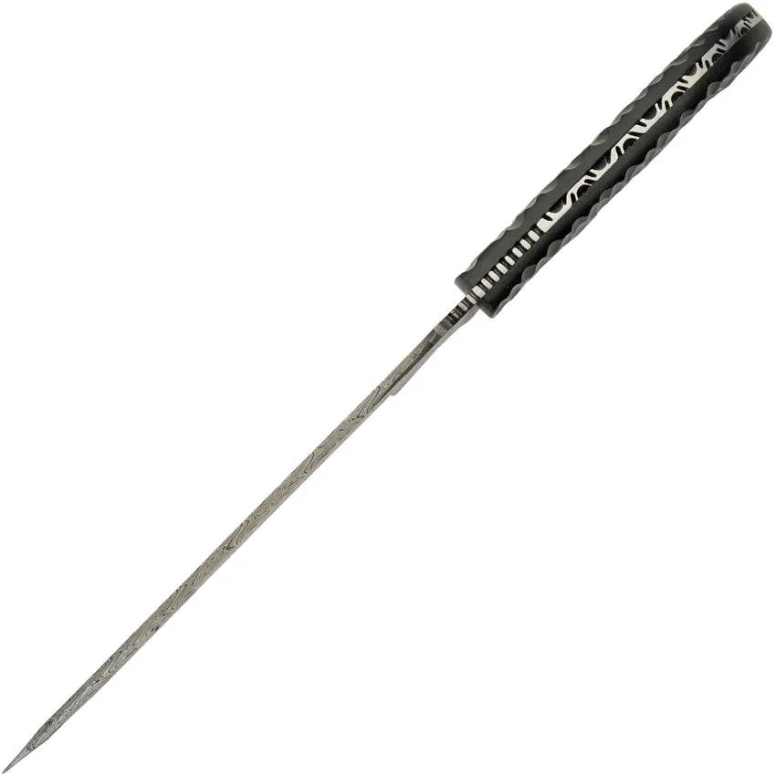 Damascus Slate Hunter Machete - 7.75 Inch Full Tang Damascus Blade With Micarta Handle by Damascus