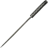 Damascus Great Slate Machete DM-1323 - 9-Inch Damascus Steel Tanto Blade With Full Tang And Black Micarta Handle by Damascus