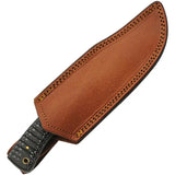 Damascus Snake Belly Hunter DM-1325 - Upswept Skinner Blade With Full Tang And Pakkawood Handle by Damascus