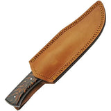 Damascus Great Pine Hunter DM-1327 - Full Tang Damascus Clip Point Blade With Acrylic Pine Cone Handle by Damascus