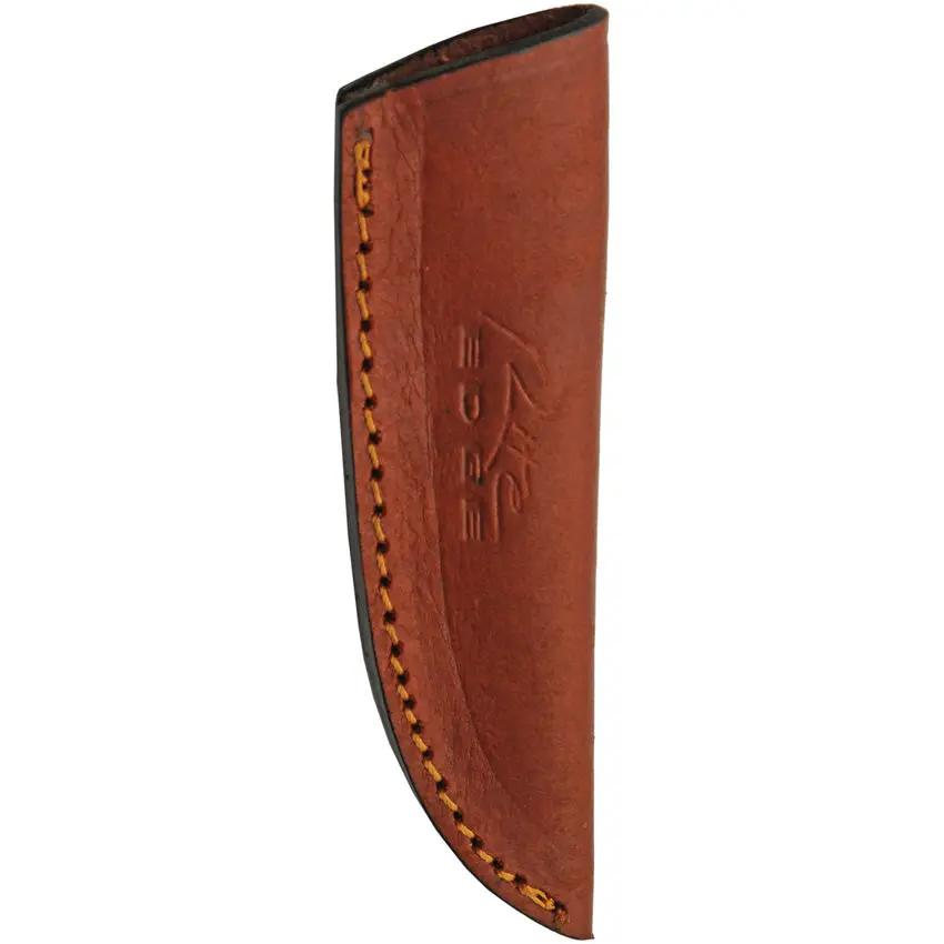 Damascus Autumn Hunter DM-1340 - Full Tang 3 Inch Damascus Blade With Smooth Bone Handle And Leather Sheath by Damascus