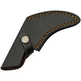 Damascus Talon Karambit - Full Tang Damascus Steel Blade With Black Pakkawood Handle And Finger Ring by Damascus