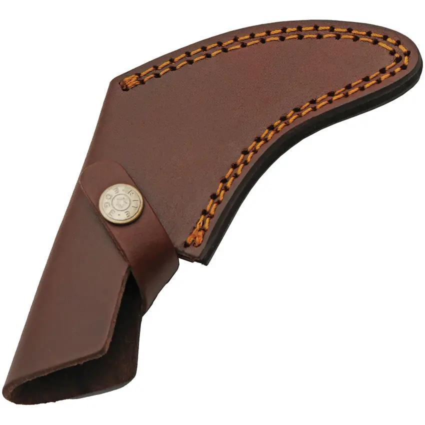 Damascus Talon Karambit - Blue Pakkawood Handle And Full Tang With Finger Ring Belt Sheath Included by Damascus