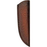 Damascus Hunter Buffalo Stag DM-1355 - Full Tang Damascus Steel Blade With Horn And Stag Handle by Damascus