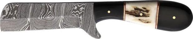 Damascus Razor Hunter Stag DM1357SG - 8 Inch Damascus Steel Blade Full Tang Stag Handle by Damascus