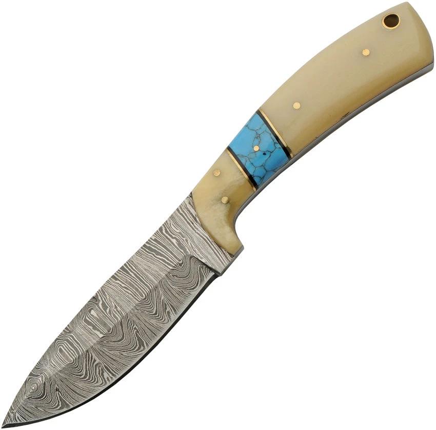 Damascus Turquoise Bone Hunter DM-1359 by Damascus