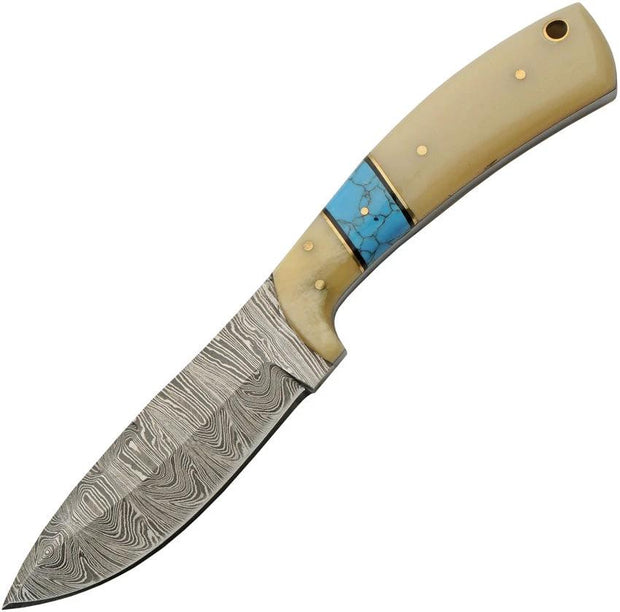 Damascus Turquoise Bone Hunter DM-1359 by Damascus
