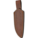 Damascus Turquoise Bone Hunter DM-1359 - Full Tang 8 Inch Damascus Blade With White Bone Handle by Damascus