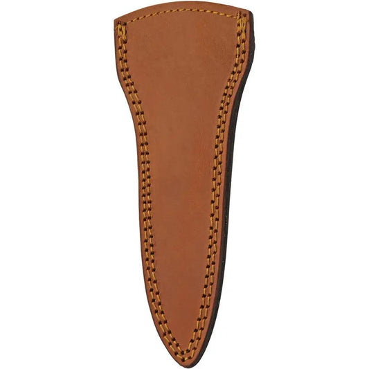 Damascus Pig Sticker Red DM1367RD - 6 Inch Damascus Steel Blade With Full Tang And Leather Sheath by Damascus