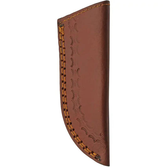 Damascus Boy's Skinner Red DM-1377RD - 6 Inch Overall, Damascus Steel Blade, Full Tang by Damascus