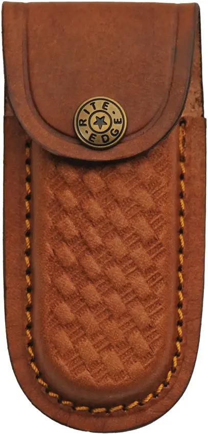 Damascus Ram Lockback Knife DM-1385 - 3-Inch Damascus Clip Point Blade, Ram Horn Handle, Brass Bolsters by Damascus