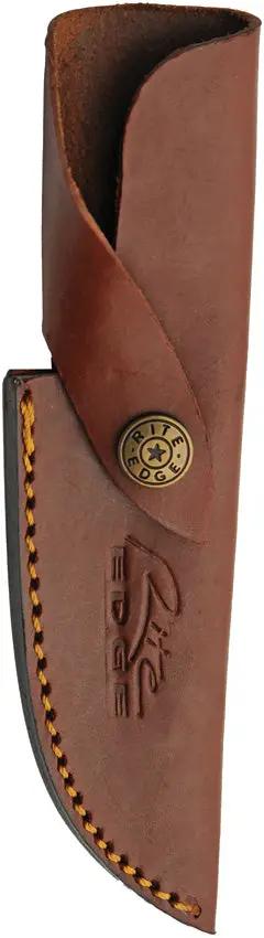 Celtic Forge Damascus Celtic Band Hunter DM1388 Damascus Blade Full Tang With Celtic Knot Handle And Leather Sheath by Damascus