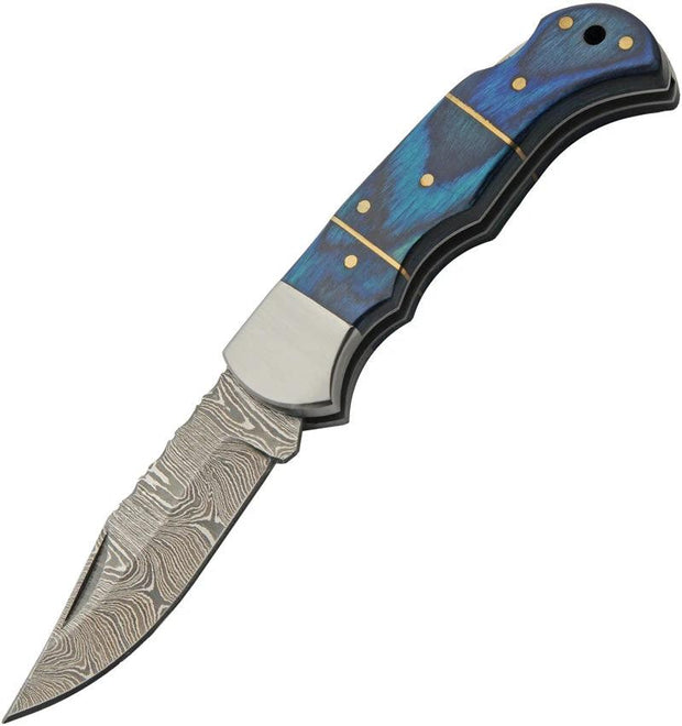 Damascus Lockback Blue DM-1402BL by Damascus