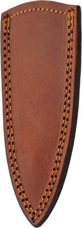 Damascus Dark Mosaic Hunting Knife DM-1414 - Full Tang 8.5 Inch Damascus Blade With Black Micarta Handle by Damascus