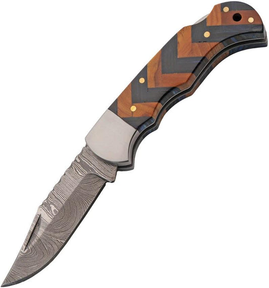 Damascus Forge Lockback Blue DM-1416BL by Damascus
